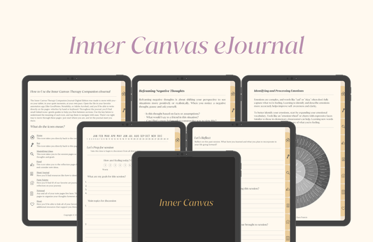 Introducing the Inner Canvas Therapy Companion eJournal