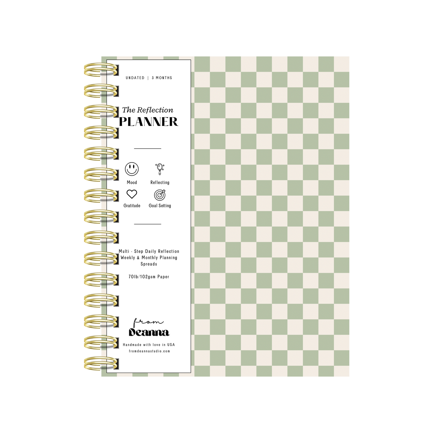 Daily Reflection Planner - 4 Months