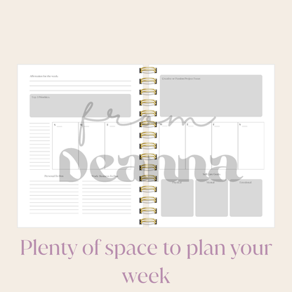 Daily Reflection Planner - 4 Months