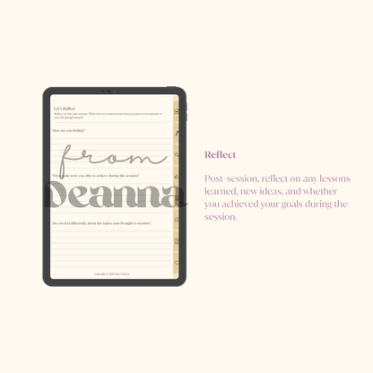 DIGITAL - Inner Canvas: Guided Therapy Companion Journal
