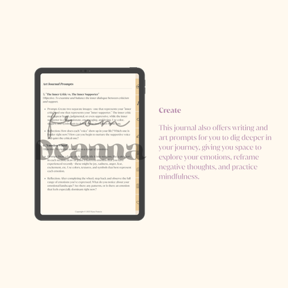 DIGITAL - Inner Canvas: Guided Therapy Companion Journal