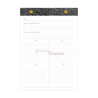 Daily Priority Refillable Notepad