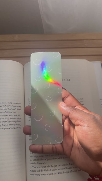 Sage Smiles Holographic Bookmark